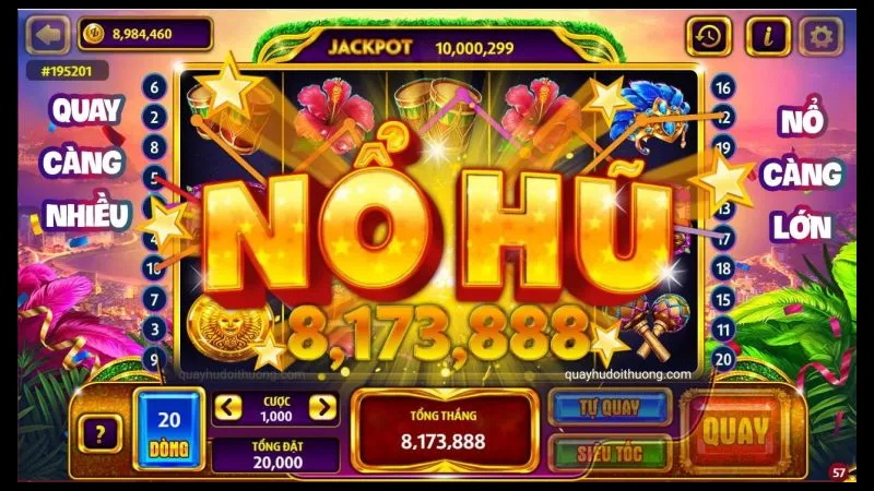 Người chơi game nổ hũ trực tuyến
